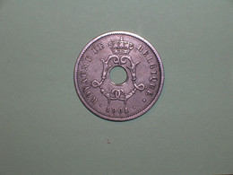 BELGICA 10 CENTIMOS 1901 FR (3281) - 10 Cents