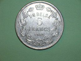 BELGICA 5 FRANCOS 1932 FR (3294) - 5 Francs & 1 Belga