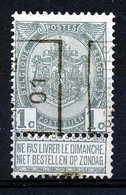 BELGIE - Preo Nr 343A - "BRUXELLES 01" - (ref. 3732) - ROLLER PRECANCELS - Handrol Préos à Roulette - Rollenmarken 1900-09