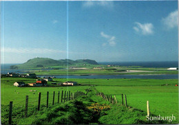 (1 G 1) UK Postcard Posted To Australia - Scotland - Shetland Islands - Sumburgh - Shetland