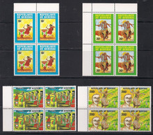 Burundi 1992 OCBn° 4 X 978-981 *** MNH Cote 90 € Dances Dansen Danses - Ungebraucht