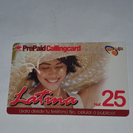 ANTILLES-(PRE-EZTC-1062)-latina-prepiad-(27)-(nafi25)-(cod Inclosed)-(31/2012)-mint Card+1card Prepiad Free - Antillas (Nerlandesas)