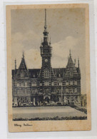 WESTPREUSSEN - ELBING / ELBLAG, Rathaus, Haltestelle, Oldtimer - Westpreussen