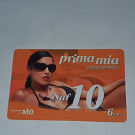ANTILLES-(CW-MIO-PRE-0008A)-prima Mia-(23)-(nafi10--$6used)-(cod Inclosed)-(60day After)-mint Card+1card Prepiad Free - Antillen (Niederländische)