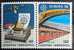 EUROPA 1988 - GRECE               N° 1665/1666                       NEUF** - 1988