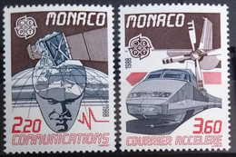 EUROPA 1988 - MONACO               N° 1626/1627                       NEUF** - 1988