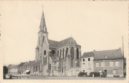 Ham-sur-Heure, Place Et Eglise - Ham-sur-Heure-Nalinnes