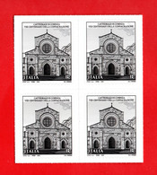 ITALIA  :  Cattedrale Di Cosenza  -  Quartina   MNH**  Del   30.01.2022 - 2021-...:  Nuovi