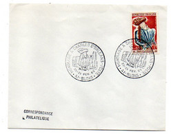 1965--BLOIS -- Hommage à Charles D'Orléans-poète-...timbre ..........correspondance Philatélique .....à Saisir - Manual Postmarks