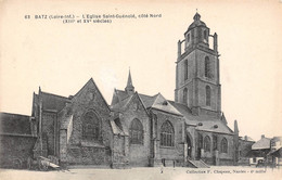 44 - BATZ - L'Eglise Saint-Guénolé, Côté Nord - Batz-sur-Mer (Bourg De B.)