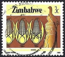 Zimbabwe 1985 -  Mi 310A - YT 84 ( Maize Cultivation ) - Zimbabwe (1980-...)