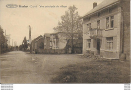 MORHET ..-- GARE . Le Village .1938 Vers KOEKELBERG ( Mr Mme GILLET - FLAMENT ) . Voir Verso . - Bastogne