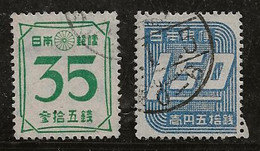 Japon 1947-1948 N° Y&T : 364 Obl. - Used Stamps