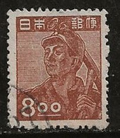 Japon 1948-1949 N° Y&T : 397 Obl. - Used Stamps