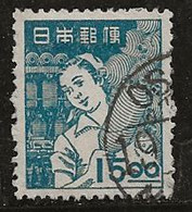 Japon 1948-1949 N° Y&T : 398 Obl. - Used Stamps
