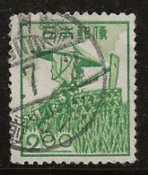 Japon 1948-1949 N° Y&T : 392a (sans Fil.) Obl. - Used Stamps