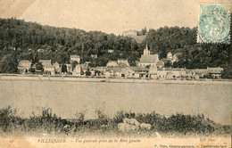 76.n° 24507. Villequier . Vue Générale Prise De La Rive Gauche . - Villequier