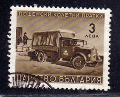 BULGARIA BULGARIE BULGARIEN 1941 PARCEL POST STAMPS PACCHI POSTALI TRUCK 3L USATO USED OBLITERE' - Official Stamps