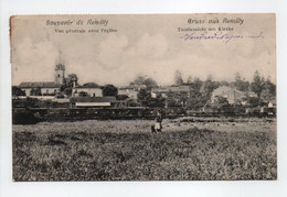 - CPA Souvenir De REMILLY - Gruss Aus Remilly (57) - Vue Générale Avec L'église - Totalansicht Mit Kirche 1906 - - Sonstige Gemeinden