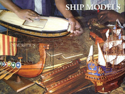 Ref. 192048 * NEW *  - MAURITIUS . 2005. 	MODEL SHIPS	. MAQUETAS DE BARCOS - Mauritius (1968-...)