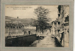 CPA - (69) PONTCHARRA-sur-TURDINE - Aspect De La Passerelle Sur La Turdine En 1931 - Pontcharra-sur-Turdine