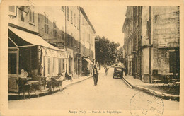 VAR  AUPS Rue De La République - Aups