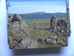 Engeland England Devon Dartmoor Haytor From Hound Tor - Dartmoor