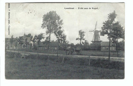 Loenhout  -  Zicht Aan De Kapel (molen)    6646  F Hoelen Phot Cappellen 1913 - Wuustwezel