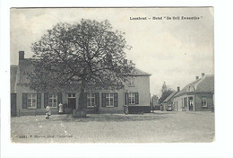 Loenhout  -  Hotel " De Drij Zwaantjes "   4681   F Hoelen Phot Cappellen  1913 - Wuustwezel