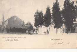 Postkaart / Carte Postale - WAREMME - Justice De Paix - 1902 (A687) - Borgworm