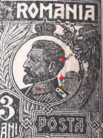 Stamps  Errors Romania 1920 King Ferdinand 3b Black  Printed With Multiple Errors Unused Gumm - Variedades Y Curiosidades