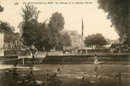 Boulogne Sur Mer * Le Nouveau Tennis Et Le Château  * Thème Sport - Boulogne Sur Mer