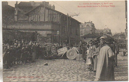 87 LIMOGES Grèves 15 Avril 1905   Barricade élevée Devant La Fabrique Touze - Limoges