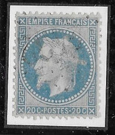 France N°29 - Variété Impression Défectueuse - TB - 1863-1870 Napoléon III Lauré