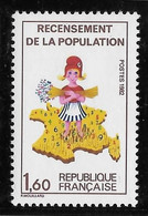 France N°2202a - Variété Sans Le 7 - Neuf ** Sans Charnière - TB - Nuovi