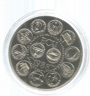 Médaille Sous Capsule De La Collection De 16 écus Européens , Argentan, 1988, EUROPA III , Frais Fr 2.45 E - Other & Unclassified