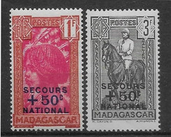 Madagascar N°232/233 - Neuf ** Sans Charnière - TB - Neufs