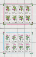1993. RUSSIA. Plants In 2 Sheets With 8 Stamps Each. Never Hinged.  - JF516575 - Ongebruikt