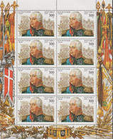 1995. RUSSIA. Michail Kutusow In Sheet With 8 Stamps. Never Hinged.  - JF516587 - Neufs