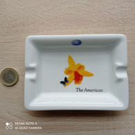 Cendrier Publicitaire SOFITEL - "The AMERICAS "  - Porcelaine PILLIVUYT - Aschenbecher