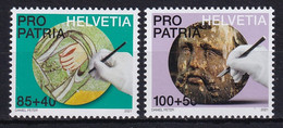 MiNr. 2711 - 2712  Schweiz2021, 6. Mai. „Pro Patria“: Handwerk Und Kulturelles Erbe - Postfrisch/**/MNH - Unused Stamps