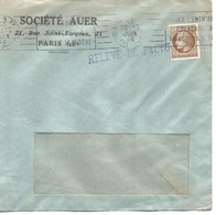 France Enveloppe Publicitaire Société AUER (75 Paris) - Other & Unclassified