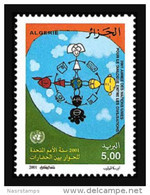 Algeria - 2001 - ( UN - Year Of Dialogue Among Civilizations / Dialog ) - MNH (**) - Emisiones Comunes