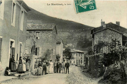 Le Martinet * Une Rue Du Haut Du Village * Villageois - Sonstige & Ohne Zuordnung