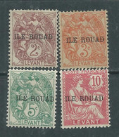 Rouad N° 5 / 8  X Les 4 Valeurs   Trace Charnière Sinon TB - Unused Stamps
