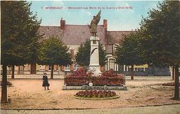 -depts Div-ref-AZ991- Nord - Wormhout - Monument Aux Morts Guerre 1914-18 - Monuments Aux Morts - - Wormhout