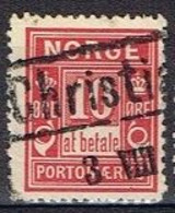 NOR 23 - NORVEGE Taxe N° 3 Obl. - Used Stamps