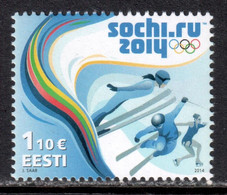 Estonia 2014 Mi# 782 ** MNH - Winter Olympic Games, Sochi - Winter 2014: Sotschi