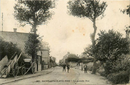 St Aubin Sur Mer * La Grande Rue * Villageois - Saint Aubin