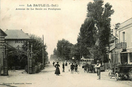 La Baule * Avenue De La Baule Au Pouliguen * Automobile Voiture Ancienne * Grand Hôtel Continental - La Baule-Escoublac